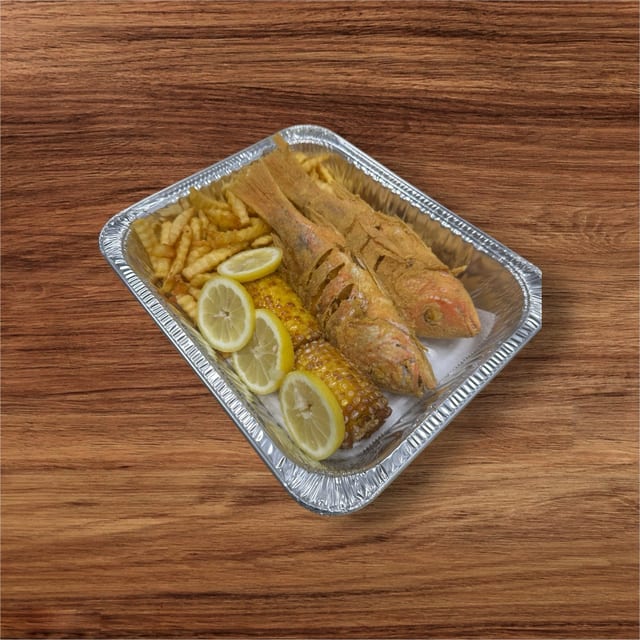 2 Pieces Whole Snapper.