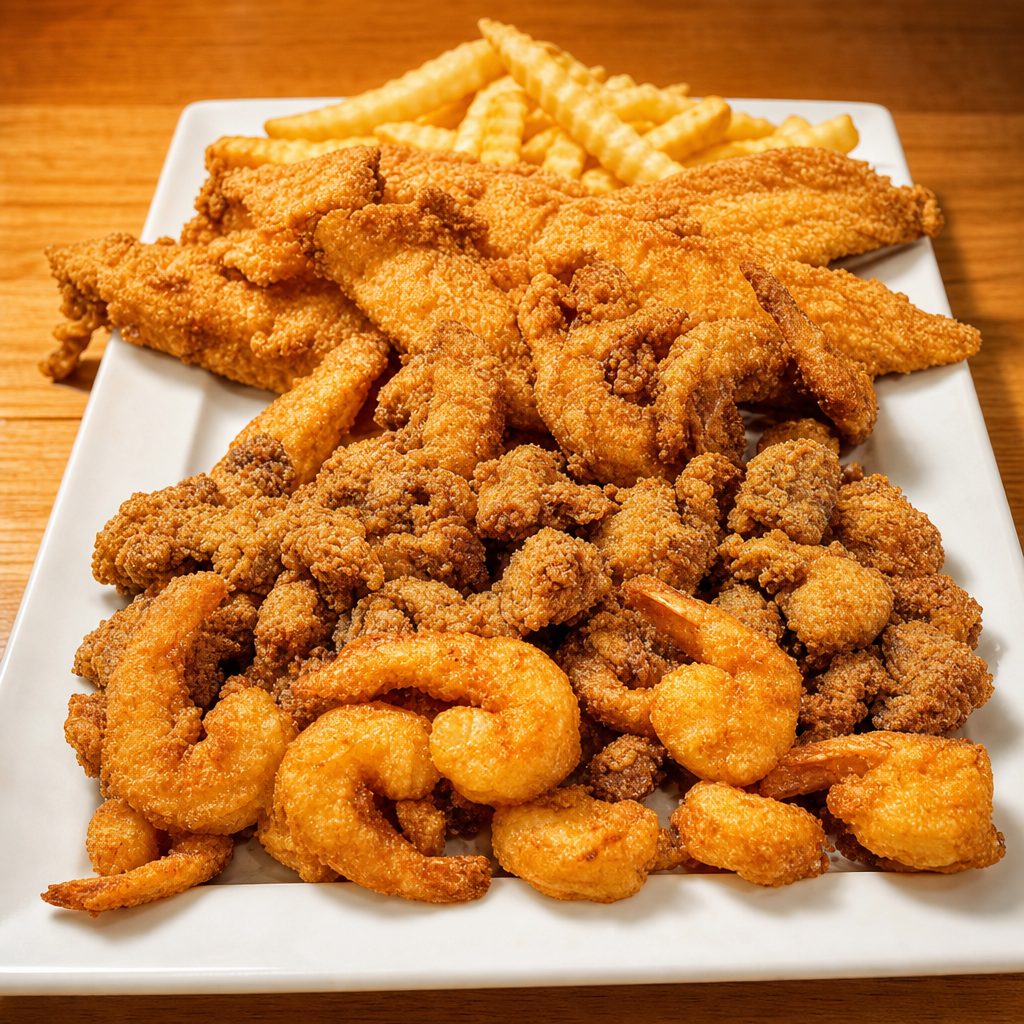 5 Items Seafood Platter.