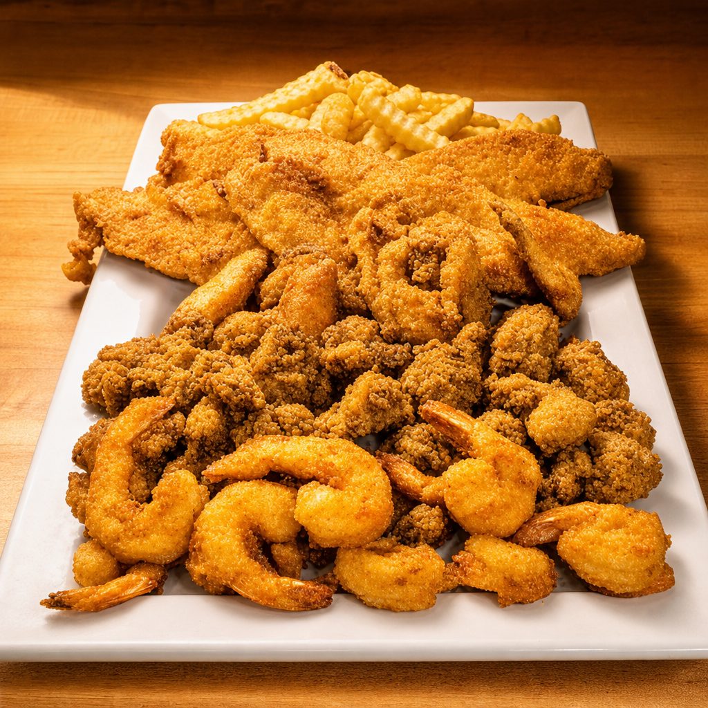 3 Items Seafood Platter.