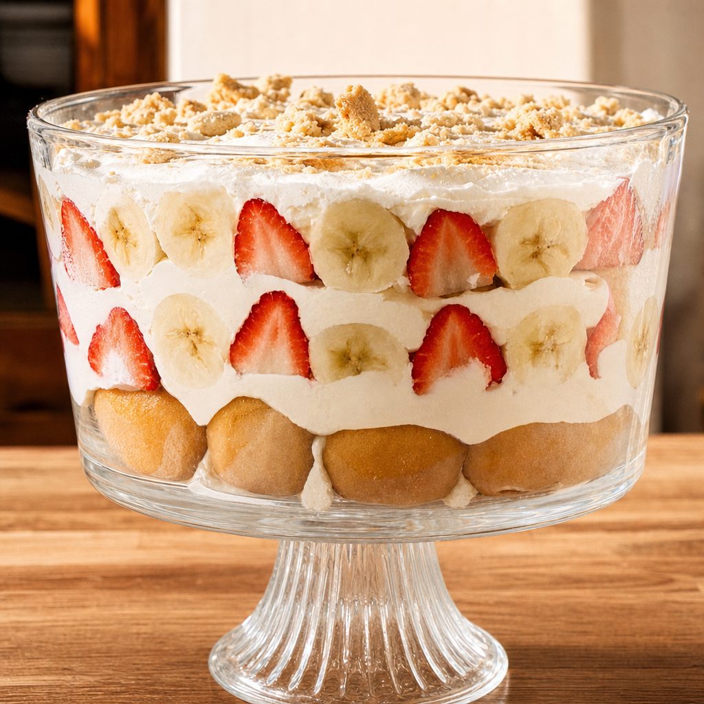 Strawberry Pudding.