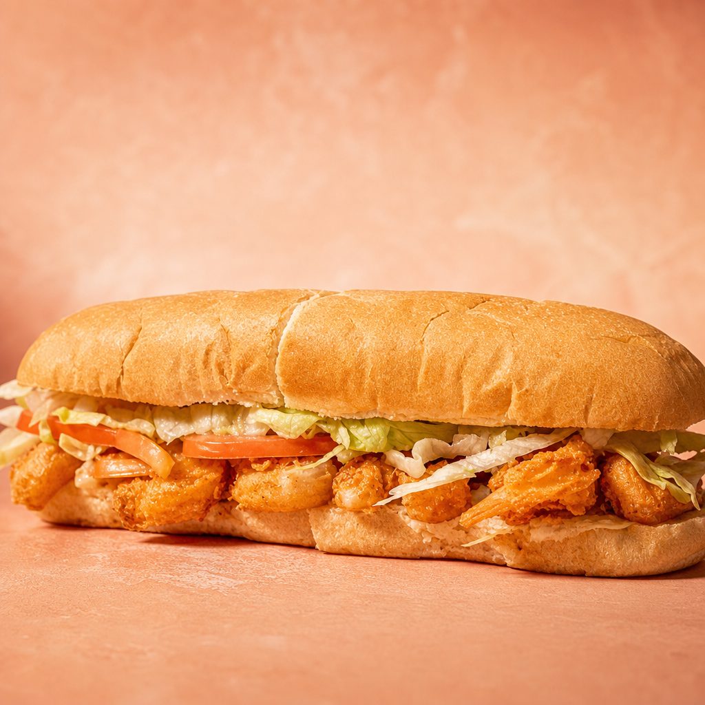 #27. Shrimp Po'boy.