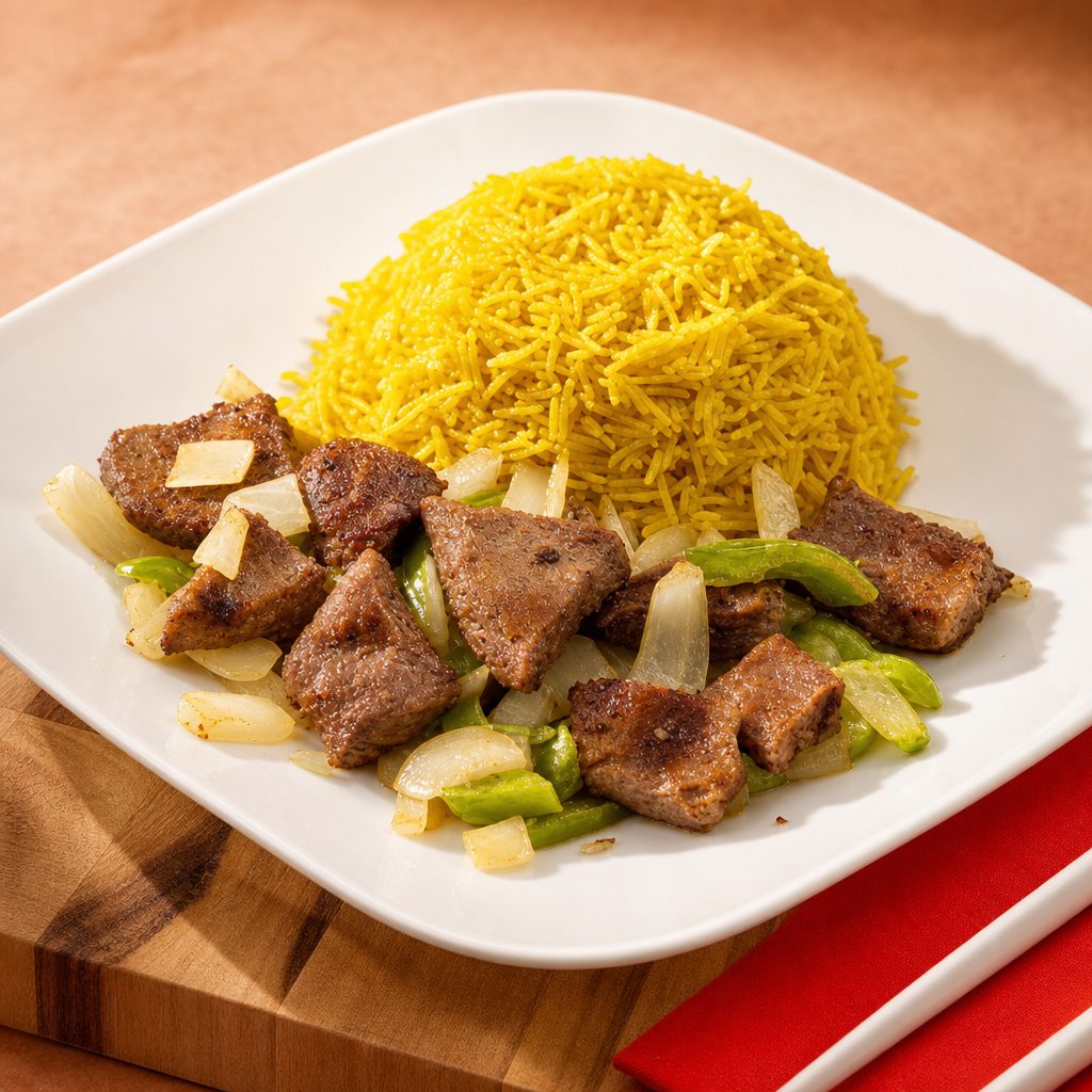 Rice Bowls Lamb.