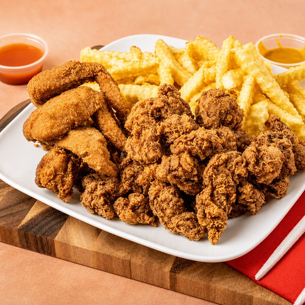 # 3 Gizzards & Wings.