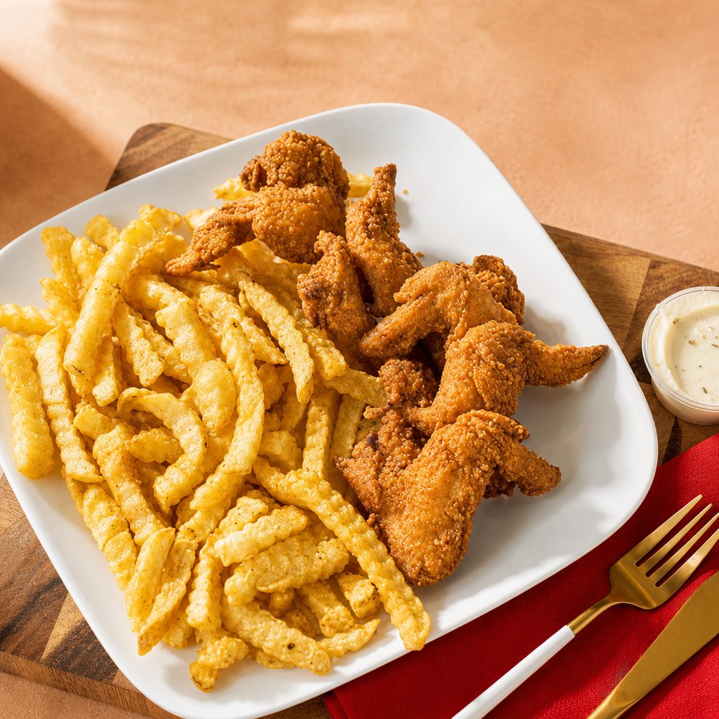 5 Pieces Wings.